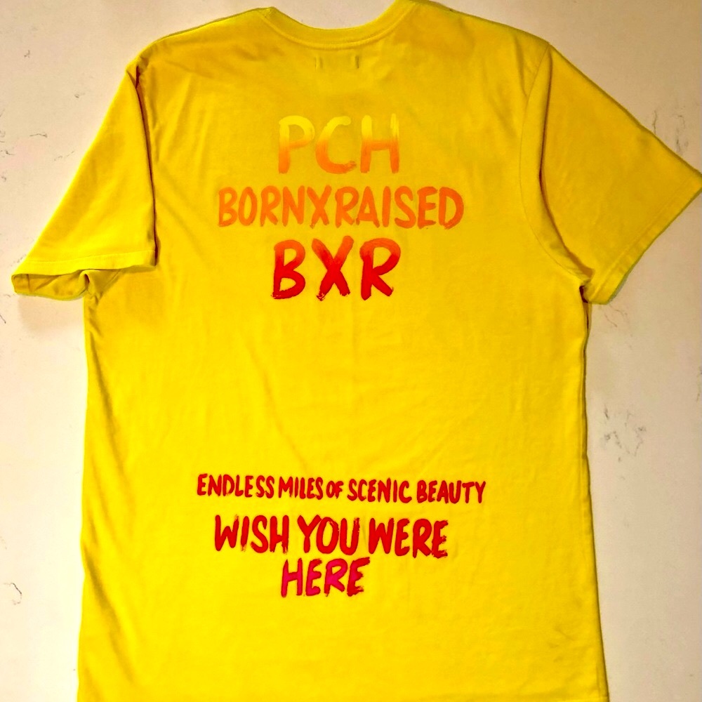 🏄‍♂️PACIFIC COAST HIGHWAY -  XL YELLOW SHIRT